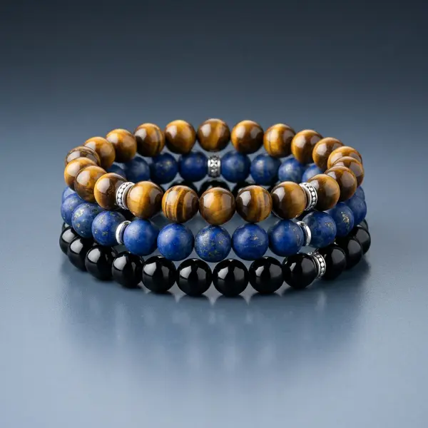 Stone Stack Bracelets