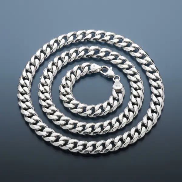 Silver Cuban Chain