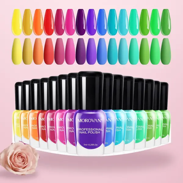 Morovan Bright Nail Polish Set